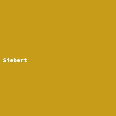 Hersteller: Siebert