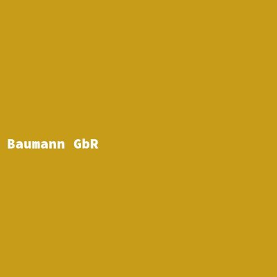 Hersteller: Baumann GbR
