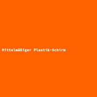 Mittelm&auml;&szlig;iger Plastik-Schirm