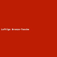 Luftige Bronze-Tasche