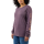 Carharrt Damen T-Shirt workwear logo Blackberry L