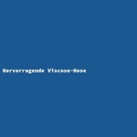 Hervorragende Viscose-Hose