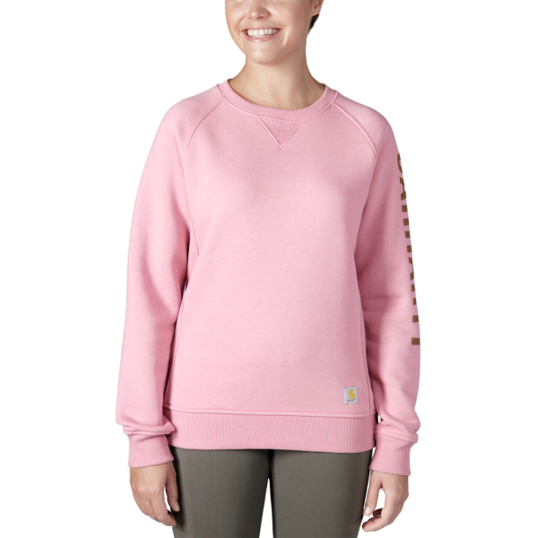 Carharrt Damen Pullover clarksburg sweatshirt Rosa S