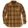 Carharrt Damen Flannelhemd heavyweight twill Braun L