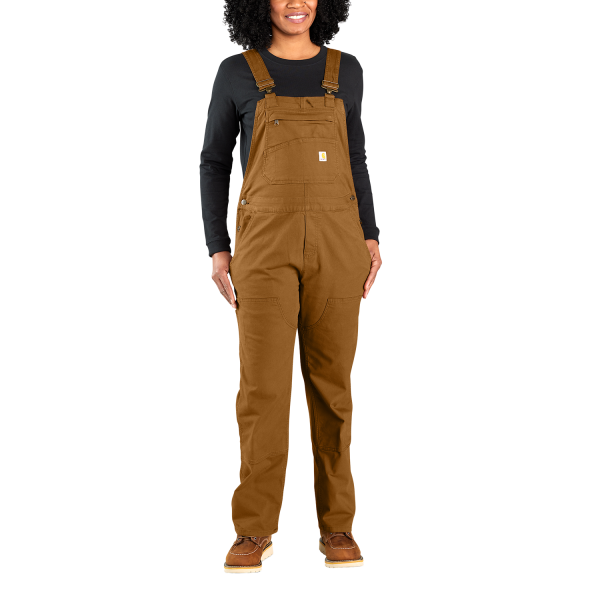 Carharrt Damen Latzhose relaxed fit denim bib