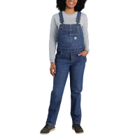 Carharrt Damen Latzhose relaxed fit denim bib