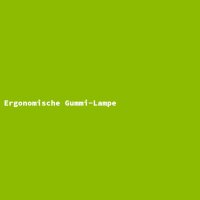 Ergonomische Gummi-Lampe