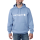 Carharrt Hoodie signature logo sweatshirt Hellblau M