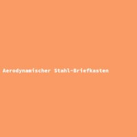 Aerodynamischer Stahl-Briefkasten