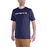 Carharrt Arbeitsshirt core logo t-shirt Navy XS