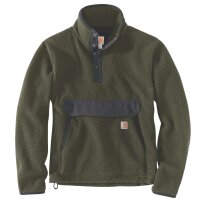 Carharrt relaxed fit fleece pullover Grün M