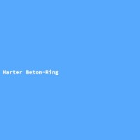Harter Beton-Ring